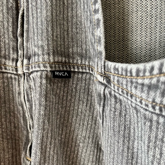 RVCA | “Crystal” Denim Overalls - Picture 4 of 7